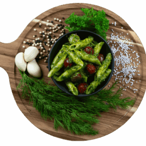 Pesto Nudelsalat – Feinkostmanufaktur Kropp